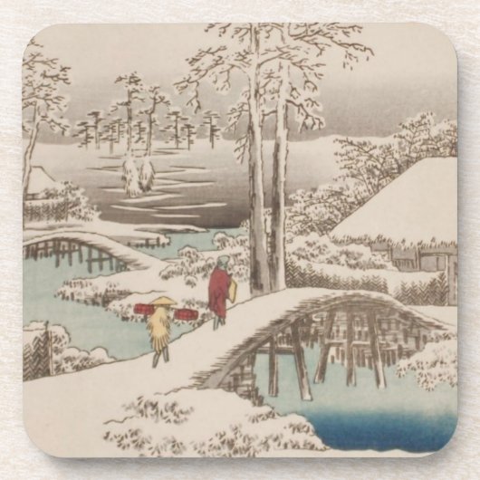 Dessous de verre Ichiryusai Hiroshige (Devant)