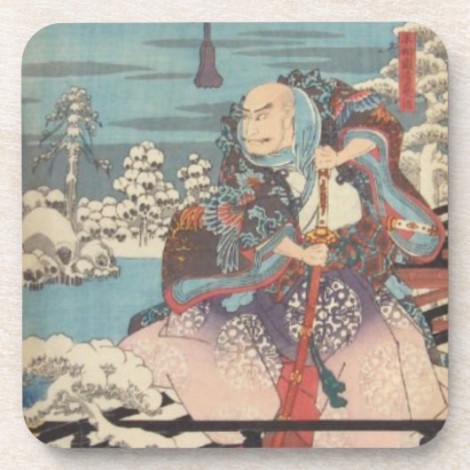Dessous de verre Ichiryusai Hiroshige (2:3) (Devant)