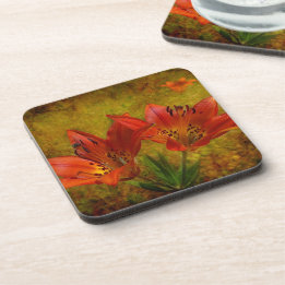 Dessous-de-verre Icône de prairie texturée