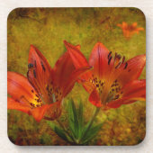 Dessous-de-verre Icône de prairie texturée (Devant)