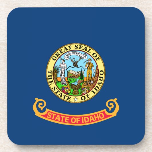 Dessous-de-verre Idaho State Flag (Devant)