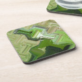 Dessous-de-verre Iguane vert (Côté gauche)