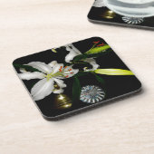 Dessous-de-verre Iirsh Design - Collection de laiton et de fleurs (Côté gauche)