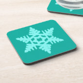 Dessous-de-verre Ikat Snowflake (Côté gauche)