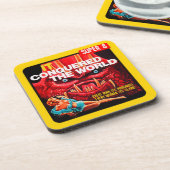 Dessous-de-verre "Il boîte de pellicule cinématographique des (Côté gauche)