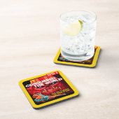 Dessous-de-verre "Il boîte de pellicule cinématographique des (Côté Droit)