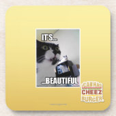 Dessous-de-verre Il est beau (Devant)