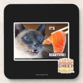 Dessous-de-verre Il est beau ! (Devant)