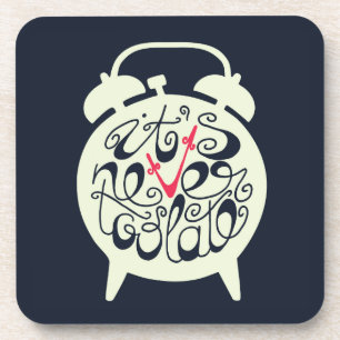 Dessous-de-verre Il n'est jamais trop tard