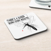 Dessous-de-verre Il y a un pompier né chaque minute (Côté gauche)