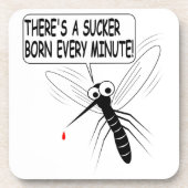 Dessous-de-verre Il y a un pompier né chaque minute (Devant)