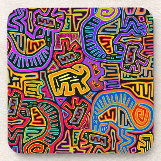 Dessous-de-verre Île Mola Collage (Devant)