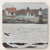 Dessous-de-verre Île Ram Maine (Devant)