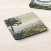 Dessous-de-verre Ilheus (gravure de couleur) (Côté gauche)