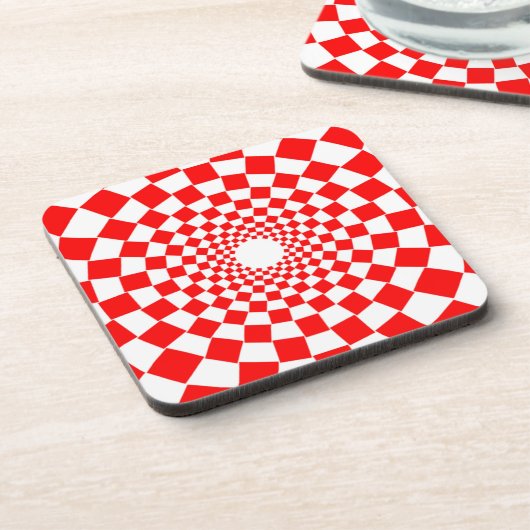 DESSOUS-DE-VERRE ILLUSION OPTIQUE (Côté gauche)