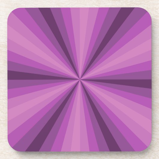 Dessous-de-verre Illusion optique Carnet violet (Devant)