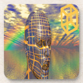 Dessous-de-verre Illusion planétaire (Devant)