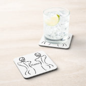 Dessous-de-verre Illustration d'art féminin Thunder_Cove (Côté Droit)