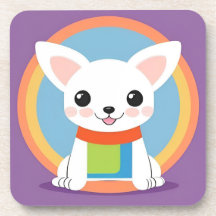 Illustration de chien de dessin animé mignon