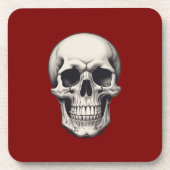 Dessous-de-verre Illustration du crâne (Devant)