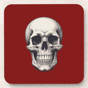 Dessous-de-verre Illustration du crâne