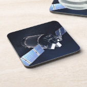 Dessous-de-verre Illustration Du Dragon Xl Spacecraft. (Côté gauche)