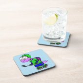 Dessous-de-verre Illustration D'Un Joueur De Spinosaurus. (Côté Droit)