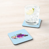 Dessous-de-verre Illustration D'Un Loch Ness Monster Scuba Diver. (Côté Droit)