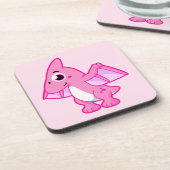 Dessous-de-verre Illustration Mignonne D'Un Pterodactyl. (Côté gauche)