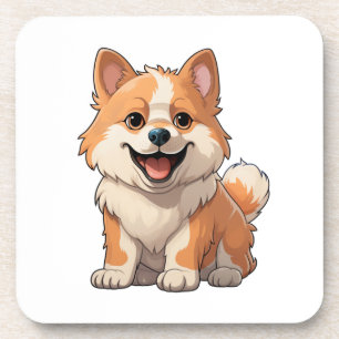 Dessous-de-verre Illustration pour chien de dessin