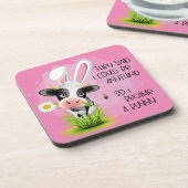 Dessous-de-verre Ils ont dit que je pouvais être n'importe quoi, al (Côté gauche)