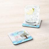 Dessous-de-verre Imaginaire Crystal Horse Carriage (Côté Droit)