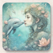 Dessous-de-verre Imaginaire dauphin 3 (Devant)