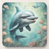 Dessous-de-verre Imaginaire dauphin 8 (Devant)
