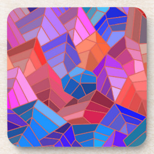 Dessous-de-verre Imaginaire Montagnes Vue du ciel