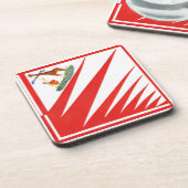 Dessous-de-verre Imperiale Contrada della Giraffa - Giraffe Palio (Côté gauche)