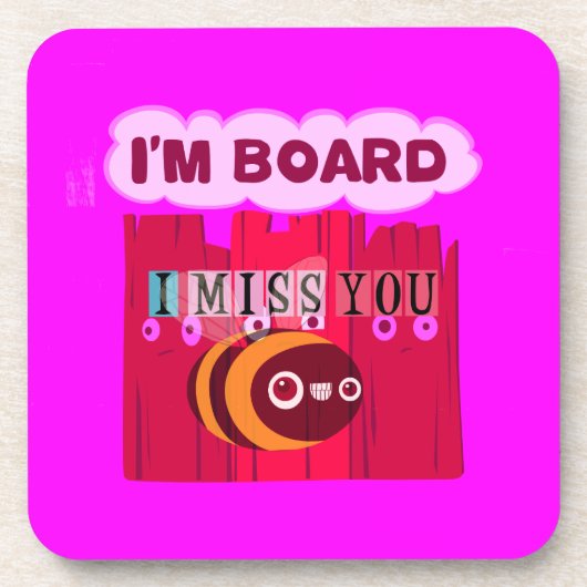 Dessous-de-verre Impression d'abeilles (Devant)