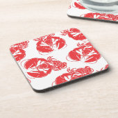 Dessous-de-verre impression de homard (Côté gauche)
