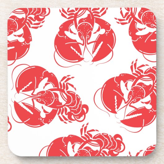 Dessous-de-verre impression de homard (Devant)