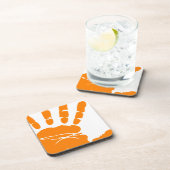 Dessous-de-verre Impression de la main (Côté Droit)