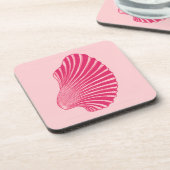 Dessous-de-verre Impression en bloc de coquille de saint Jacques, F (Côté gauche)