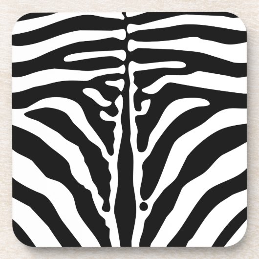Dessous-de-verre Impression Zebra (Devant)