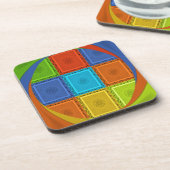 Dessous-de-verre Imprimer À damiers (Côté gauche)