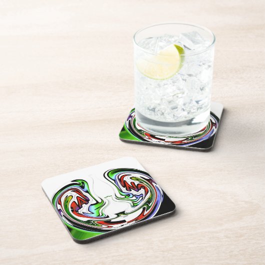 Dessous-de-verre Imprimer Hakuna Matata Whirl Art Extraordinaire (Côté Droit)