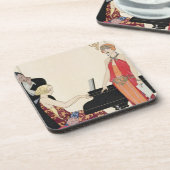 Dessous-de-verre Incantation, illustration pour 'Gazette du Bon (Côté gauche)