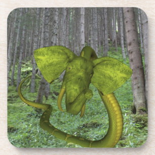 Dessous-de-verre Incroyable éléphant Python