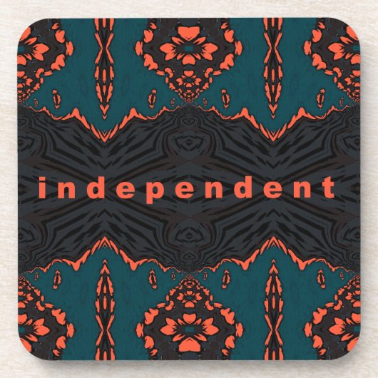 Dessous-de-verre Indépendant et fier (Devant)