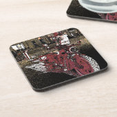 Dessous-de-verre Indian MotorBike  (Côté gauche)