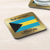 Dessous-de-verre Indicateur Bahamas+Dessous de verre texte (Côté gauche)