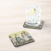 Dessous-de-verre Indiens de Michoacan dans le costume traditionnel, (Côté Droit)